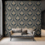 6808 Serie | Damask rich ornament wallpaper